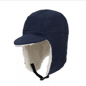 Cold Winter Trapper Hunting Hat with Visor Windproof Warm Russian Earflap Caps